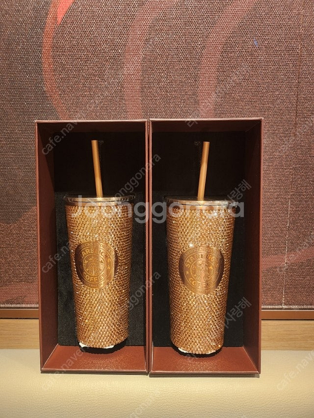 스타벅스 SS 헤리티지 라인스톤 콜드컵 473ml 미사...--1