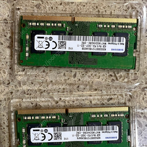 삼성 노트북램 DDR4 2400T 4GB 2개 일괄판매