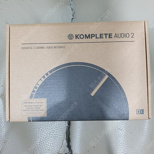 NI KOMPLETE AUDIO2 오디오인터페이스 미개봉신품 팝니다 오인페 홈레코딩