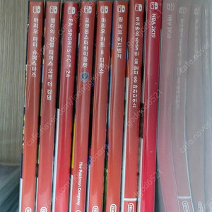 젤다의 전설 왕눈, 마리오 파티, 포켓몬스터 바이올렛, 마리오 카트8, 모여봐요 동물의 숲, 마리오 브라더스, 나루토, 피트니스 복싱, FC 24