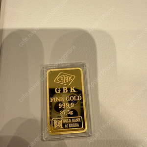 GBK 골드바 10돈 포나인 99.99 팝니다