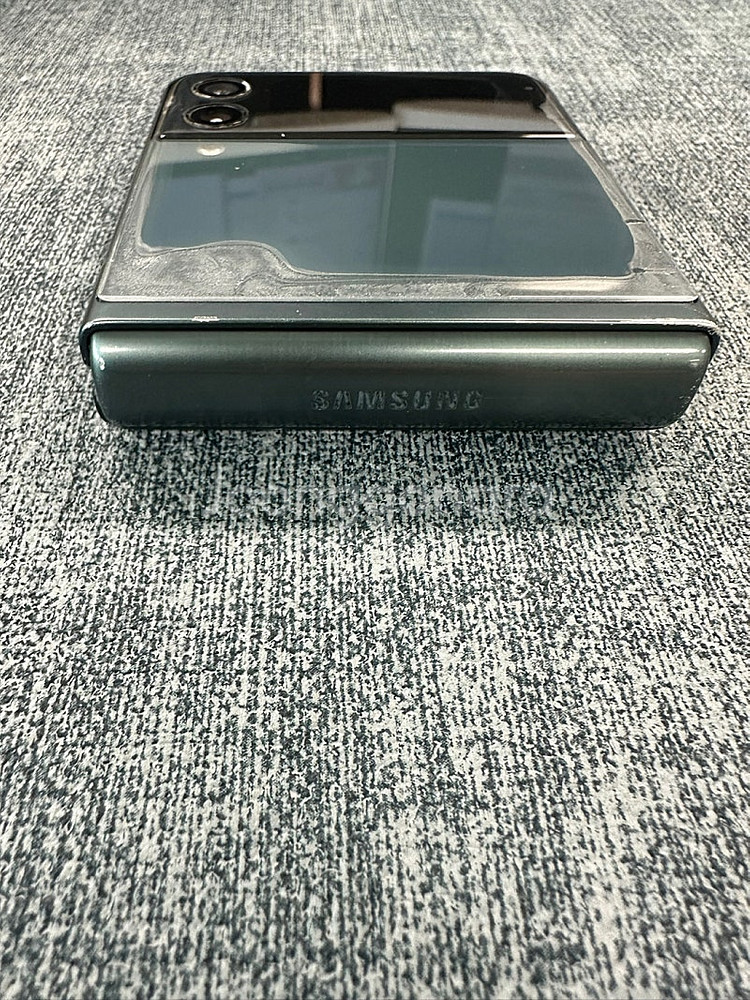 *게임용 서브용* 갤럭시Z플립3 256G 그린 기능정상...--8