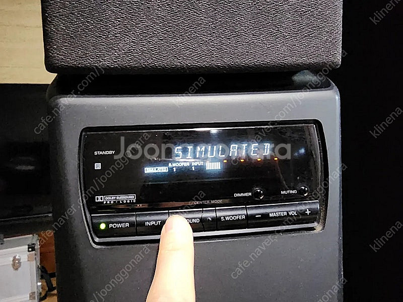 SONY 앰프내장 액티브스피커(SA-VA55)--5