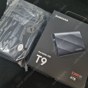 삼성 T9 SSD 외장하드 4TB 미개봉 새상품 급매