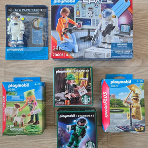 [Playmobil] 플레이모빌 미개봉(스타벅스,우주인 외) 7개 일괄 판매합니다