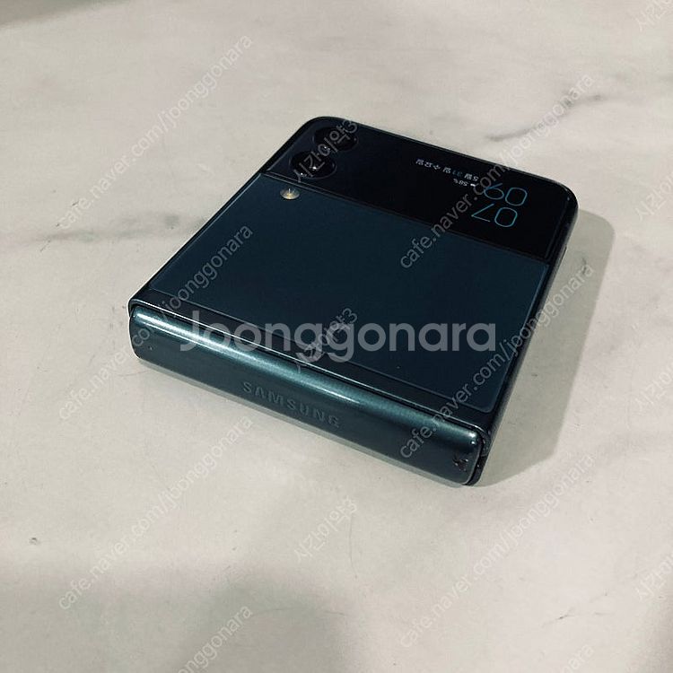갤럭시 Z플립3 그린 256용량 무잔상 액정S급 17만...--4