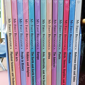 마이 퍼스트 브리태니커 MY first britannica 미활용책