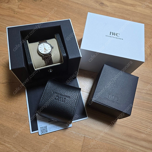 iwc 포르토피노 데이앤나잇 34mm 정품