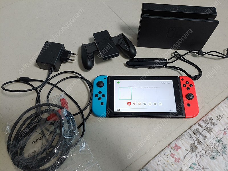 닌텐도 스위치 구형 팝니다. 최신게임 다운로드 가능 이미지