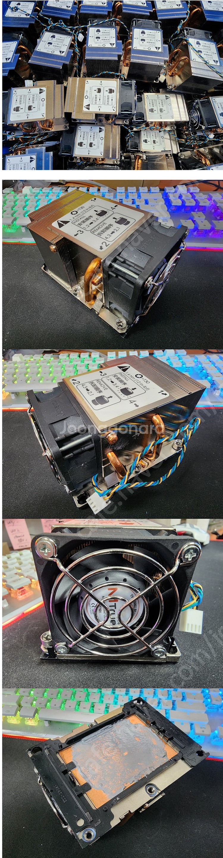인텔 제온 브론즈/골드 실버/플래티넘 CPU 쿨러 LG...--0