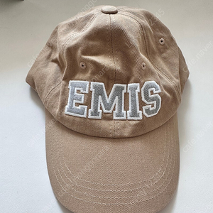 emis 볼캡 베이지 Free 이미스 모자 새상품 새제품