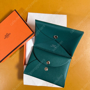 Hermes 에르메스 칼비듀오 카드지갑 (말라카이트색상-엡송)