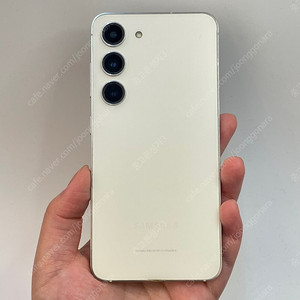 91500(울산중고폰) 갤럭시S23 크림 256GB 판매합니다 34만원 텔레그램OK