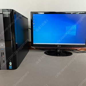 삼성 PC 본체 + LG 모니터 일괄 판매