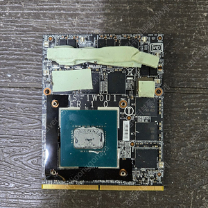 노트북 그래픽카드 GTX1060 판매합니다.