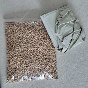 촉감놀이 편백칩 5.5키로+놀이매트 5천원