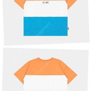 glgk 컬러 블럭 반팔 티셔츠 120+산 타이다이 반팔 그레이 120 새상품 일괄 택포