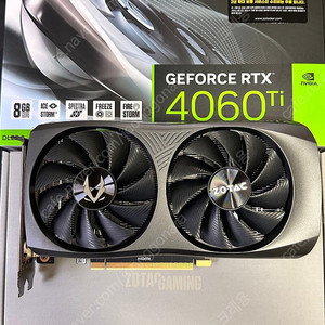 Zotac rtx 4060ti 판매합니다.