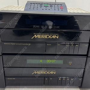 메르디안 meridian 861 프리앰프 프로세서, 800 DVD CD 플레이어 랙버전