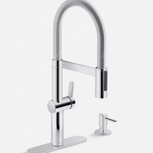 미개봉/ 콜로 코이프로 거위목 주방 수전 Kohler Koi Pro R26735-SD-CP / 모던 디자인