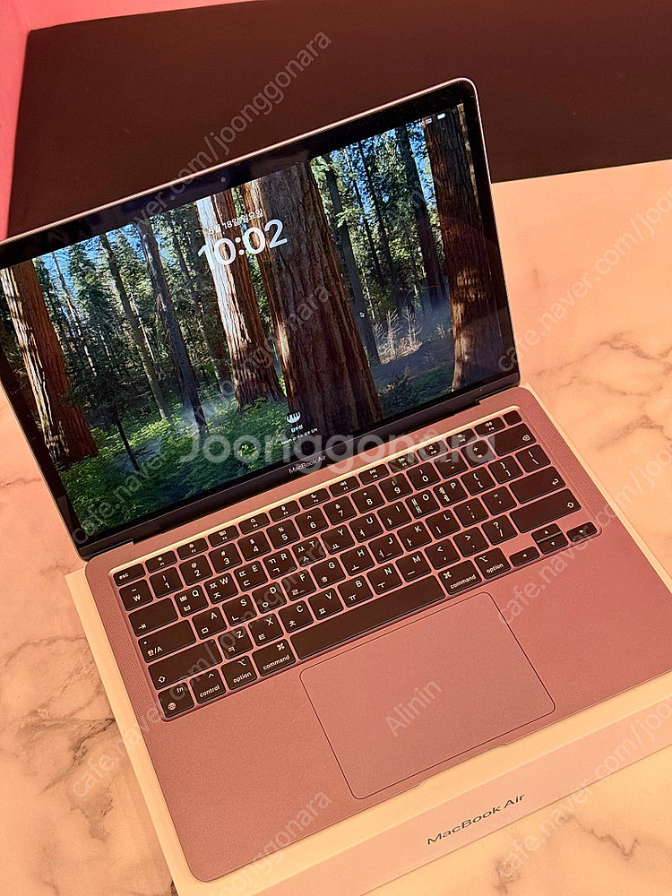 2022 / 맥북 에어 M1 256GB 스페이스 그레이--3