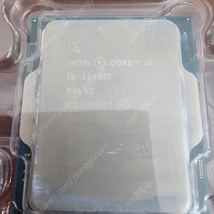 12400f cpu 팝니다