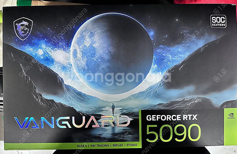MSI RTX 5090 뱅가드 미개봉 435만--0