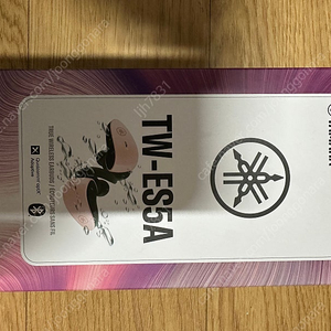 야마하 블루투스 이어폰 TW-ES5A 핑크