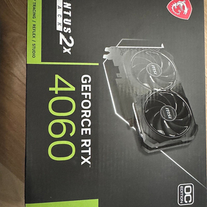 MSI RTX 4060 VENTUS 2X OC