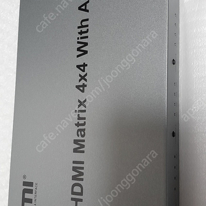 HDMI 셀렉터 4X4 새제품
