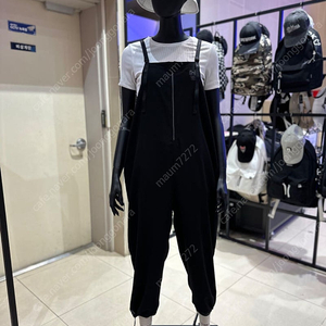 라이프워크 (여성) 크레이프 프론트 지퍼 점프수트 (프리)