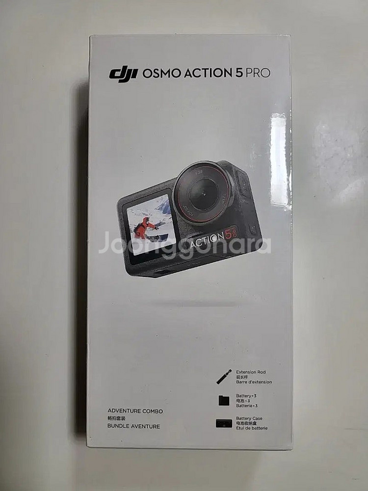 DJI 오즈모 액션5 프로 어드벤쳐 콤보 미개봉--0