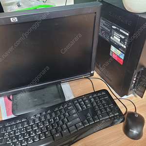 (재인하)삼성 PC완본체(B400S3A-A3D/R)+HP 와이드LCD+블루투스스피커 등 주변기기 일괄 판매