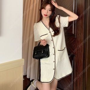새상품 트위드 여름원피스