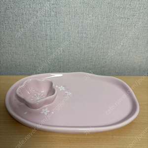 스타벅스 체리블라썸 꽃잎 플레이트 + 크리스마스 플레이트 일괄