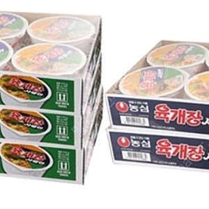 농심 육개장 사발면 30개
