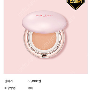 세인트프랑 더블유 스킨트리트먼트 쿠션 피치컬러