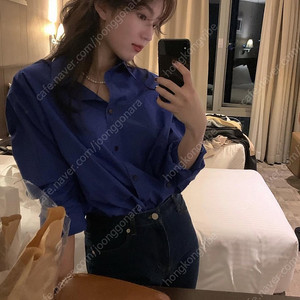 게드 ged 빈티지 블루 셔츠