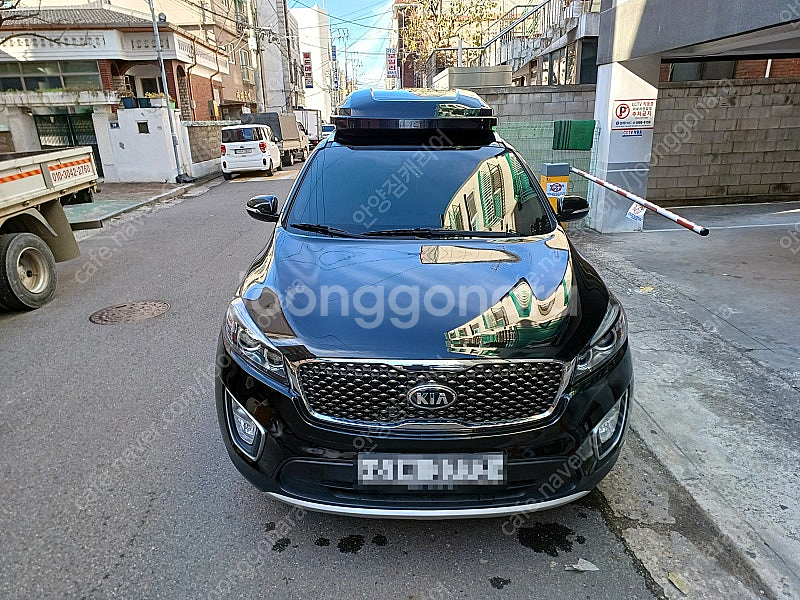 지붕위 밀착형 코토 일체형루프박스 어닝,윈드가드 당일재...--7