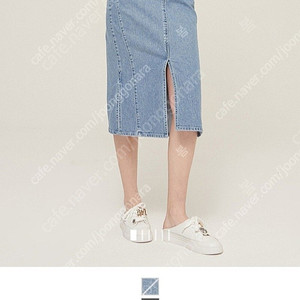 마인 슬릿 데님스커트 팝니다