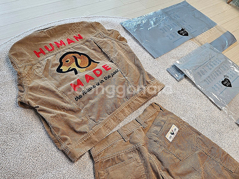 휴먼 메이드 HUMAN MADE 닥스 코듀로이 셋업--4