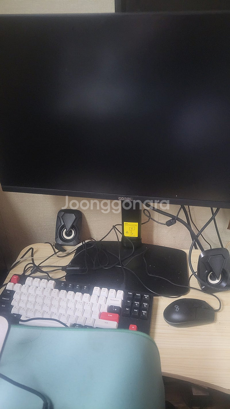 카멜 27인치 180주사율 높이조절달아놈--0