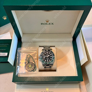 롤렉스 GMT-마스터 2 40mm 126720VTNR 오이스터(스프라이트맨)