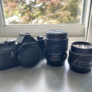 펜탁스 mx 블랙바디 + 렌즈 2종