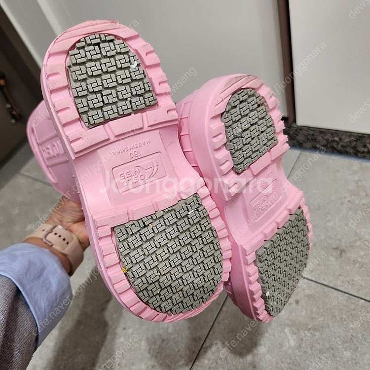 오슬로 키즈 레인부츠 장화 180 반값택포--1