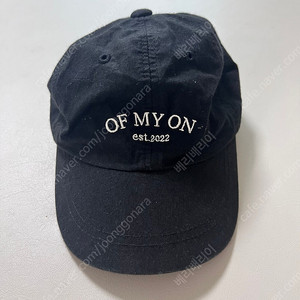 오브마이온 볼캡 블랙 S