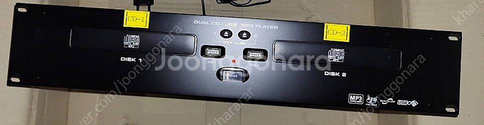 cd-200u double cd usb 플레이어--1