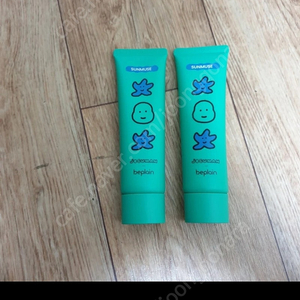 비플레인 유기자차 썬크림 50ml 2개 팝니다.