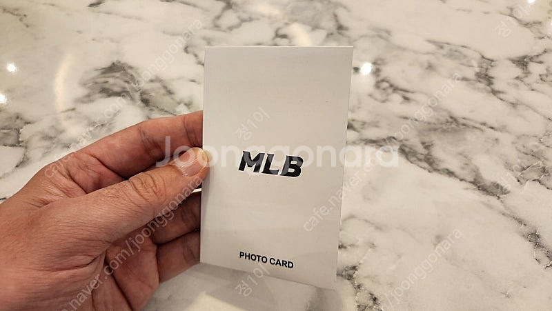 카리나 MLB 포토카드 미개봉 새상품 판매합니다.--0