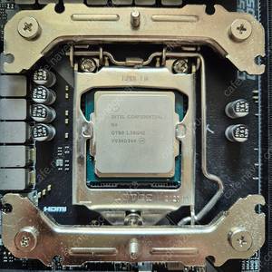 i9 10900T 저전력(ES QTB0) + B460M 박격포 + DDR4 32GB 보드셋
